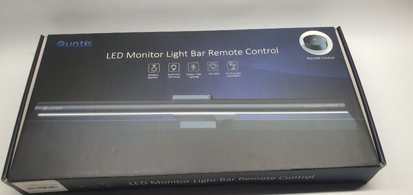 Quntis モニターライト 無線リモコン付き USBライト USB給電 モニター掛け式ライト