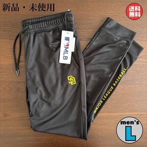 新品 MLB パドレス Padres DRY 薄手 ロングパンツ Lサイズ
