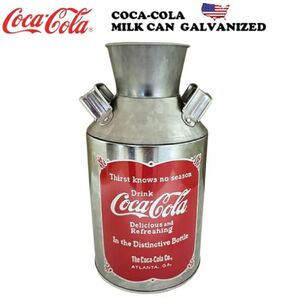 【新品】コカコーラ 8” ミルクカン ガルバナイズド【インテリア】