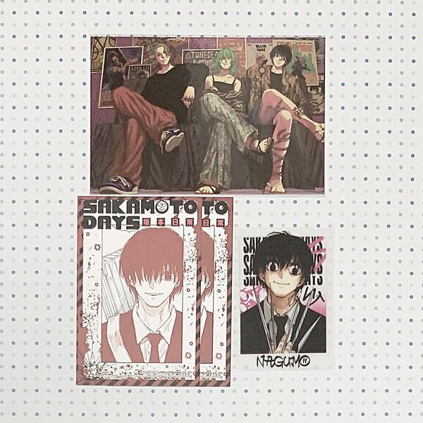 SAKAMOTO DAYS 南雲 メタルポストカード クリアカード ブロマイド