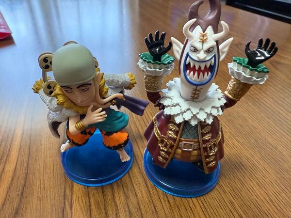 ワンピースワールドコレクタブル輝 エネル&モリア ワーコレ 箱無し美品