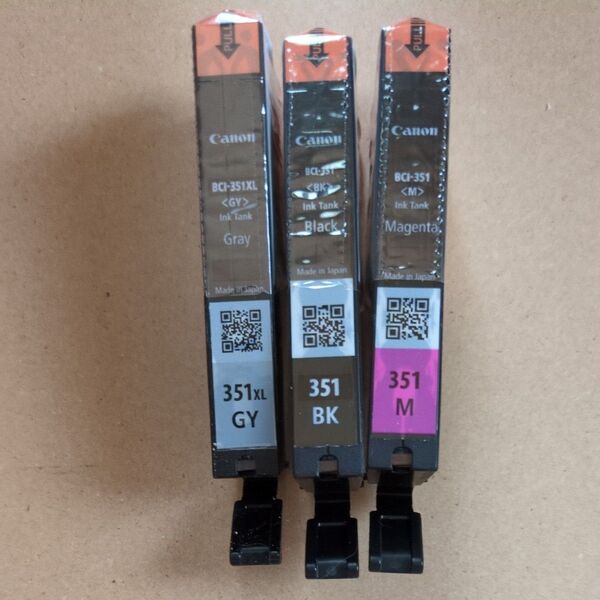 キャノンインク BCI-351XLGY 351 M