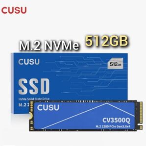 SSD 512GB CUSU CV3500Q M.2 NVMe PCIe3.0 x4新品未使用