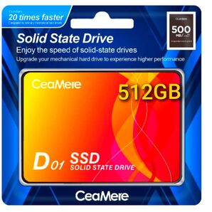 SSD 512GB CeaMere CMSSDA 2.5インチ パッケージ品 新品未使用