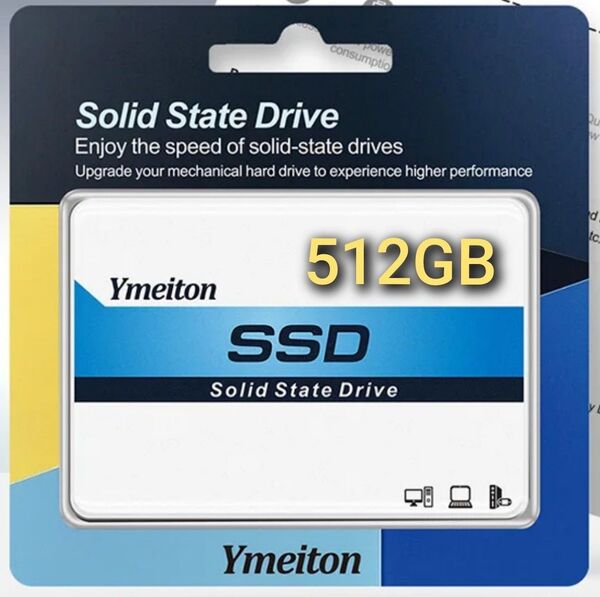 512GB SSD Ymeiton YMTSSD 2.5インチ (CeaMereの別ブランド製品)新品未使用