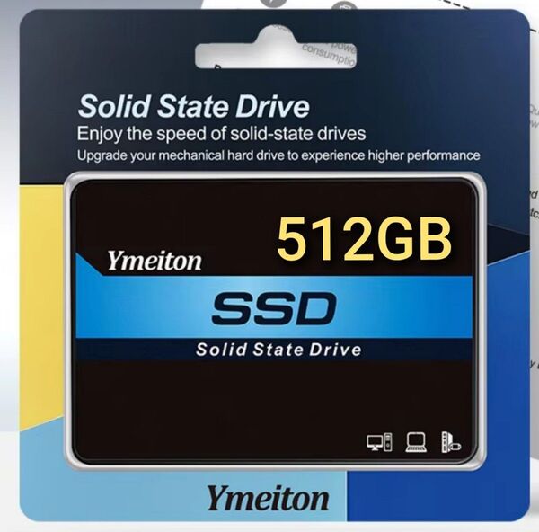 512GB SSD Ymeiton YMTSSD 2.5インチ (CeaMereの別ブランド製品)新品未使用