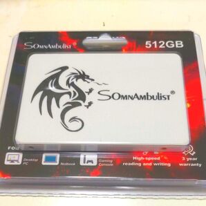 SSD 512GB SOMNAmbulist H650 (白)SATA2.5インチ新品未使用