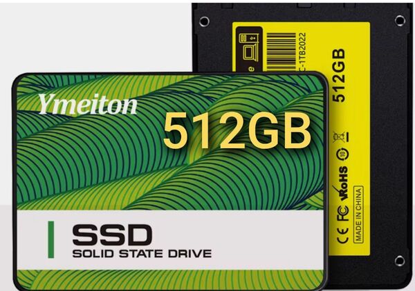 512GB SSD Ymeiton YMTSSD 2.5インチ (CeaMereの別ブランド製品)新品未使用