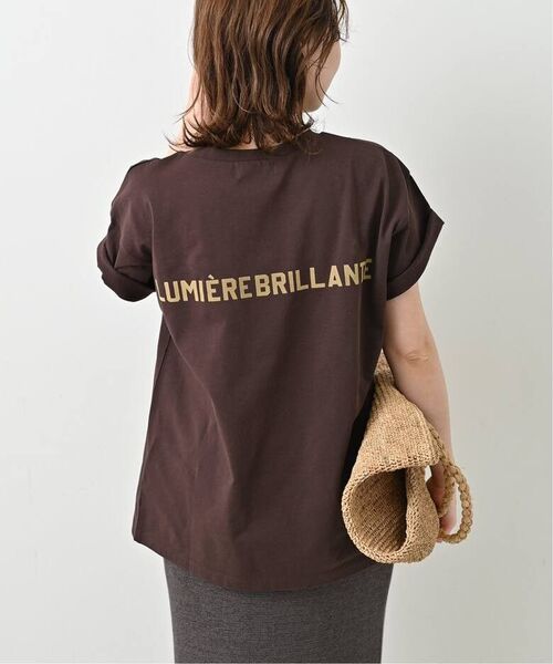 SLOBE IENA【スローブイエナ】☆1ST ETOILE Tシャツ 新品ブラウン