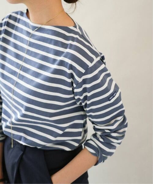 IENA【イエナ】☆SAINT JAMES/セントジェームス 別注 MORLAIX/モーレ ボーダー 新品ネイビーB 4