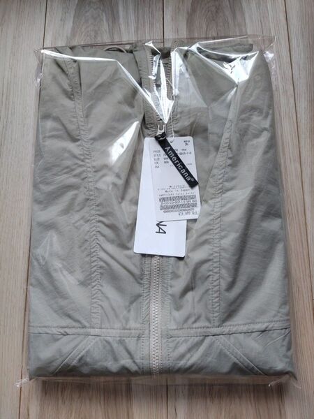 L'Appartement☆【AMERICANA/アメリカーナ】 Nylon Jacket 新品グレーC