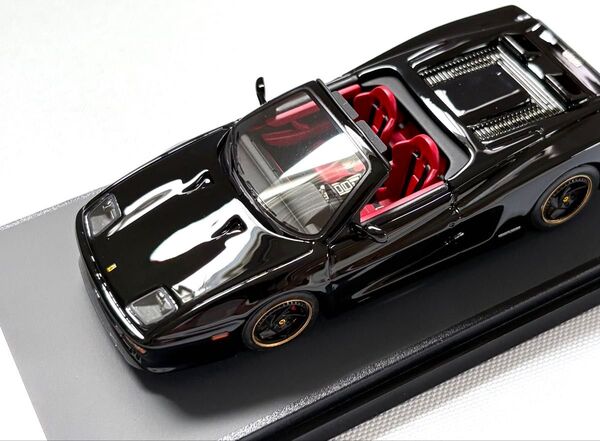 BBR FERRARI F512M SPIDER 1997 Black 1:43 SCALE