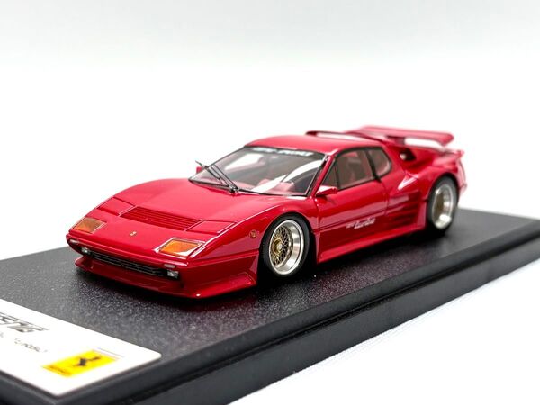 MAKEUP EM104A KOENIG FERRARI 512 BBi TURBO BBSwheel 1983 RED 1/43