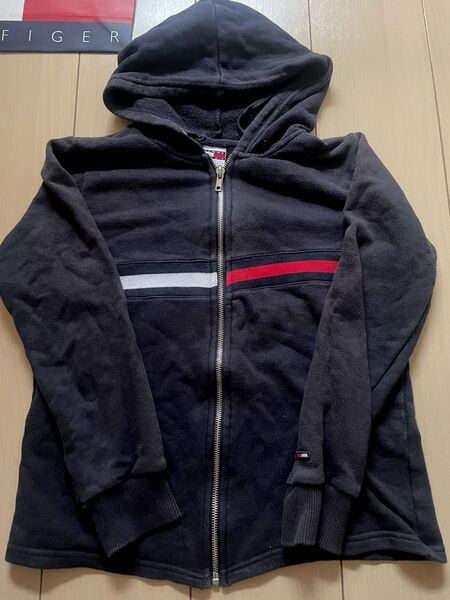 Tommy Hilfiger ジップアップパーカー ネイビー