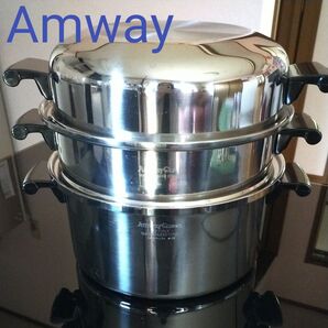 Amway Queen マルチプライ18/8ステンレス鍋