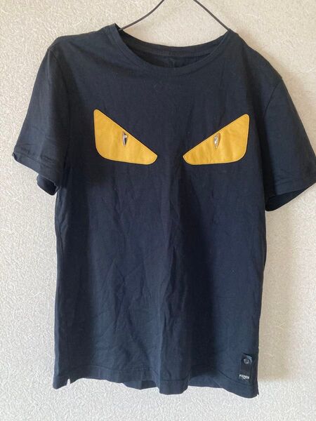 フェンディ モンスター 極美品 Tシャツ 半袖 黒 S