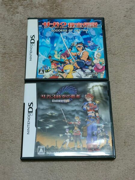 ニンテンドー DS SAGA サガ2 秘宝伝説 サガ3 時空の覇者 Shadow or Light