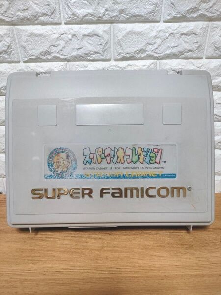 SFC スーパーファミコン スーパーマリオコレクションデザイン収納ケース 任天堂 Nintendo