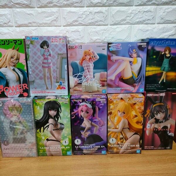 美少女プライズフィギュア 大量 まとめ売り 新品・未開封 GLITTER