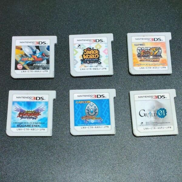 ニンテンドー3DS ソフト 6本セット まとめ売り