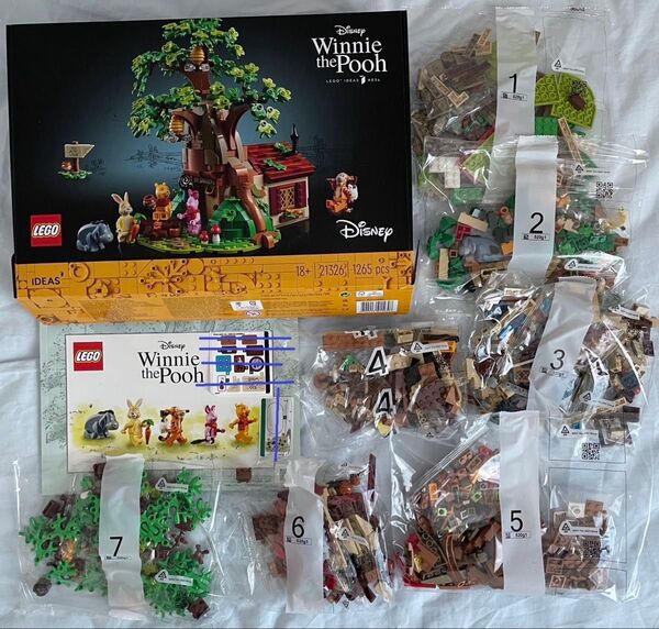 LEGOレゴ21326くまのプーさんIdeasアイデアDisneyディズニー