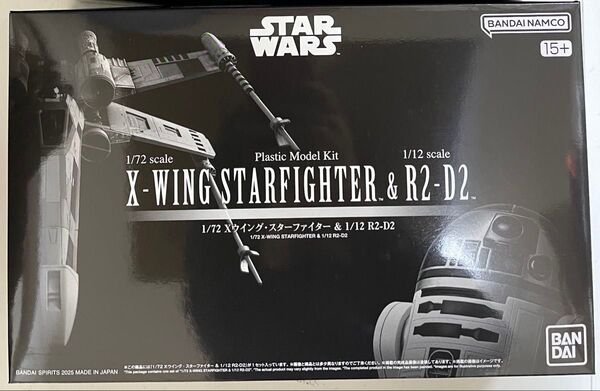 新品BANDAIバンダイSTARWARSスターウォーズ1/72 Xウイング・スターファイター&1/12 R2-D2イベント限定