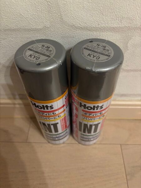 ホルツ ニッサン KY0 N-39 2本 ダイヤモンドシルバーM スプレー 塗料 カーペイント