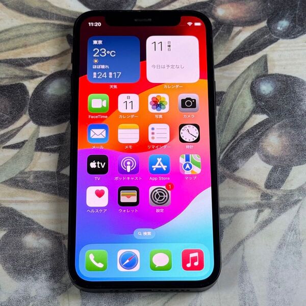 iPhone 12 mini ブラック 64 GB SIMフリー