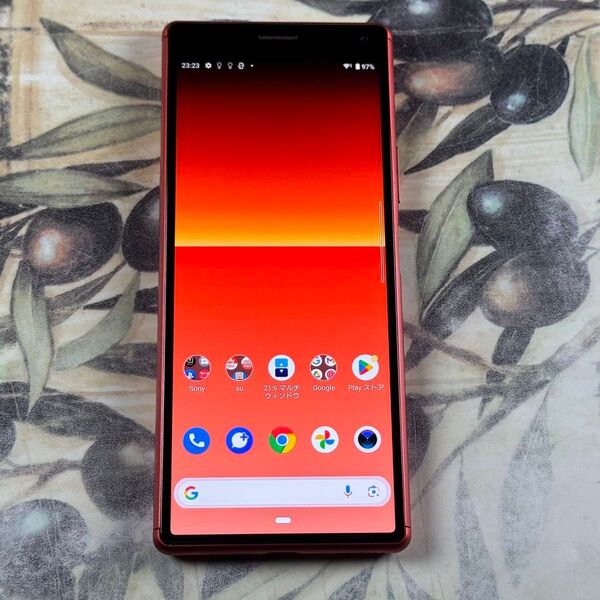 Xperia 8 オレンジ 64 GB SIMロック解除済み
