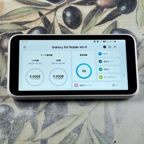 Galaxy 5G Mobile Wi-Fi SCR01 SIMフリー