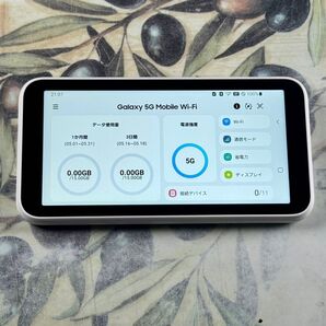 Galaxy 5G Mobile Wi-Fi SCR01 SIMフリー