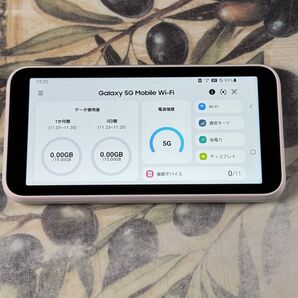 Galaxy 5G Mobile Wi-Fi SCR01 SIMフリー
