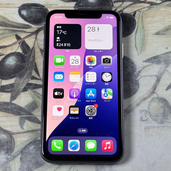 iPhone 11パープル 64GB SIMロック解除済み