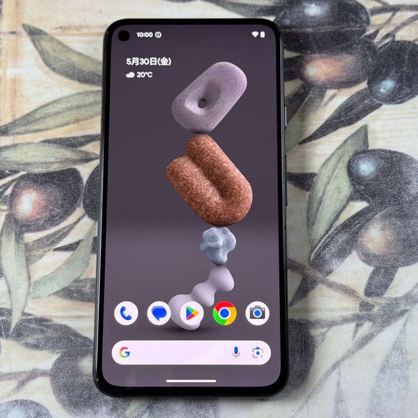Google pixel 5 ジャストブラック128GB SIMロック解除済