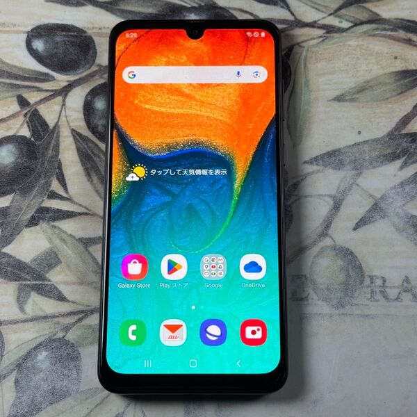 Galaxy A30 ブラック 64 GB SIMロック解除済み