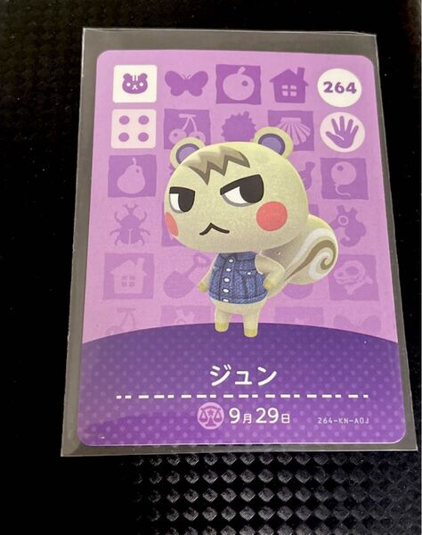 どうぶつの森amiiboカード ジュン アミーボ カード あつ森 値下げ不可能