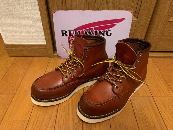 レッドウィング 紐とソール交換済み! 7E アイリッシュセッター REDWING