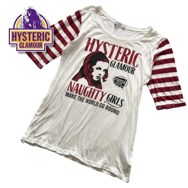ヒステリックグラマー tシャツ レディース トップス 半袖 ヒスガール プリント ピチT y2k HYSTERIC GLAMOUR