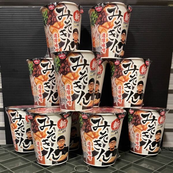 【新品未開封】日清 新みそきん カップラーメン 12個