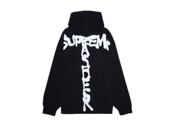 Supreme x Thrasher Zip Up Hooded Sweatshirt "Black" Mサイズ