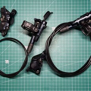 美品 シマノ SLX M7100 油圧 ディスクブレーキ 前後 セット