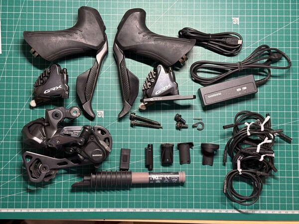 SHIMANO GRX DI2 rx815 1x11S フロントシングル ディスク グラベル コンポセット