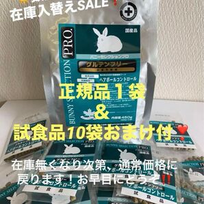 《 paypayフリマ限定!SALE!》バニーセレクションプロヘアボールコントロール450g+試食品プレゼント付!