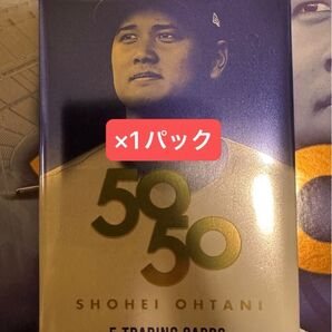 2024 Topps 50/50 大谷翔平 1パック 直筆サイン レデプションカード 未開封