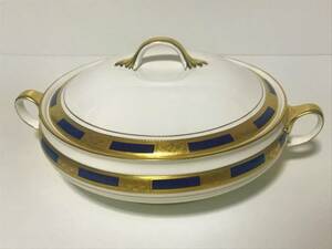  Aynsley en Press cobalt chu- Lynn diameter 22.3cm unused 