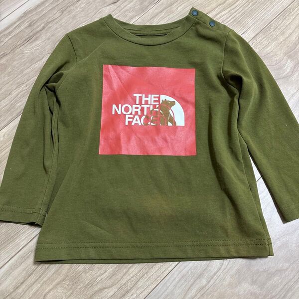 THE NORTH FACE 長袖Tシャツ 90カーキ