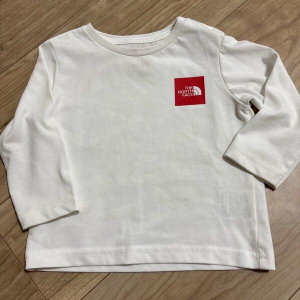 THE NORTH FACE 長袖Tシャツ 80 ホワイト