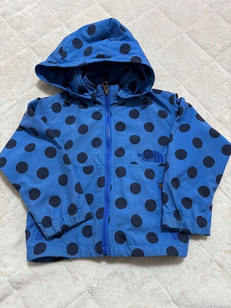 THE NORTH FACE ドット柄ウィンドブレーカー 90