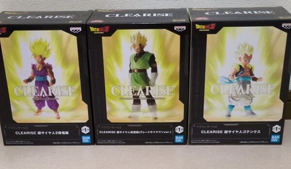 ドラゴンボールZ フィギュア 孫悟飯 ゴテンクス CLEARISE スーパーサイヤ人