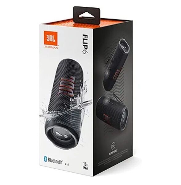 即納 JBL FLIP 6 Bluetooth スピーカー(ブラック)